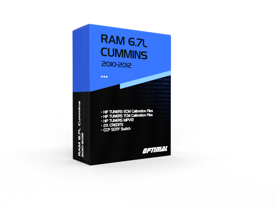 2010-2012 RAM 6.7L CUMMINS - HPTUNERS CUSTOM TUNING