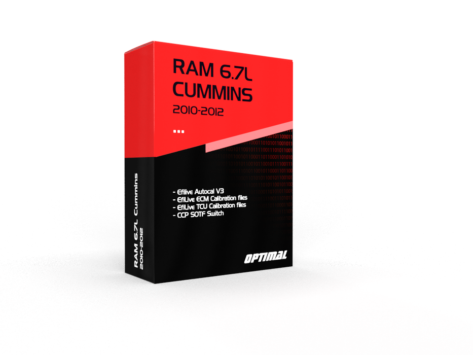 2010-2012 RAM 6.7L CUMMINS - EFILIVE CUSTOM TUNING
