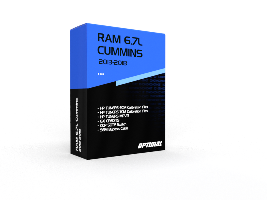 2013-2018 RAM 6.7L CUMMINS - HPTUNERS CUSTOM TUNING