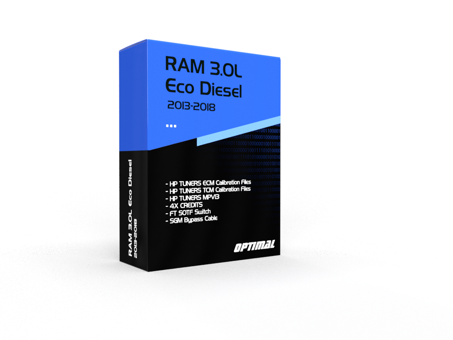 2013-2018 RAM 3.0L ECO DIESEL - HPTUNERS CUSTOM TUNING
