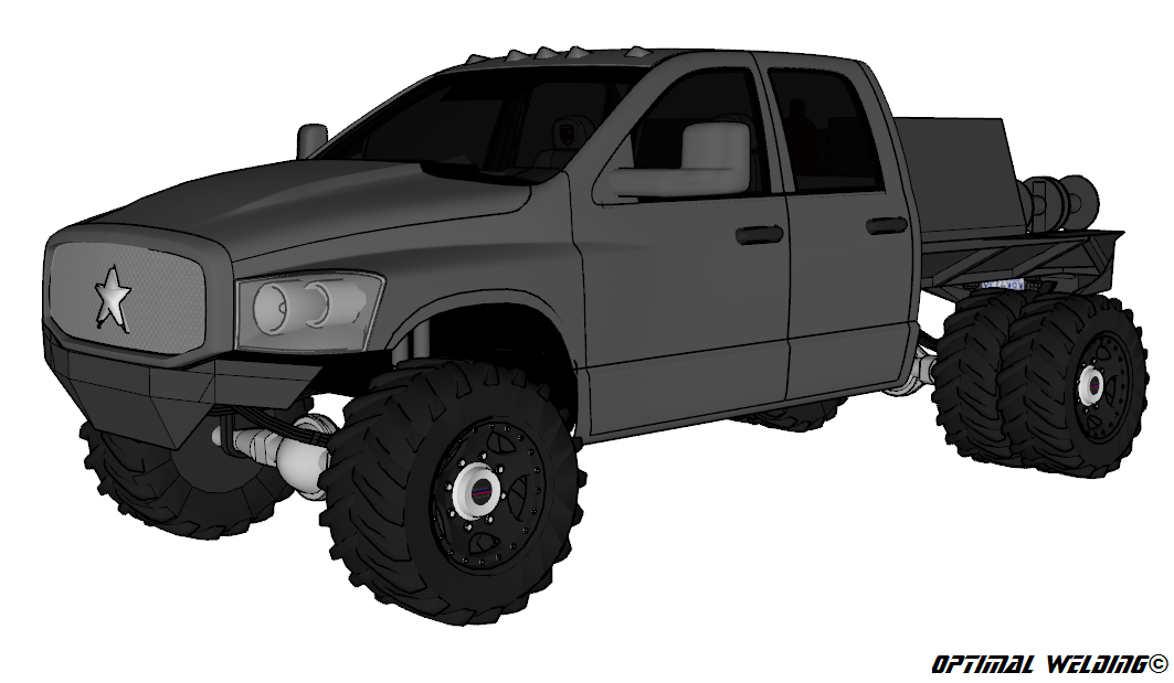 94-14 DODGE SHORT BOX DRW WELDING RIG DECK PLANS — Optimal Industries